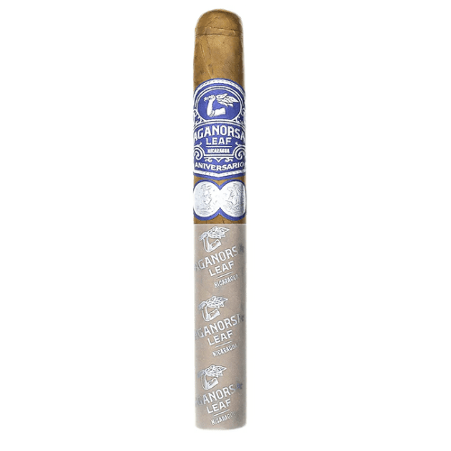 Aganorsa Leaf Aniversario Connecticut Toro från Nicaragua, mild till medium med cederträ och nötter, blå cigarrgördel