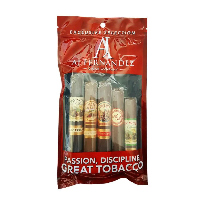 AJ Fernandez Premium Sampler Pack – handplockade premiumcigarrer från AJ Fernandez – Cigarrshoppen