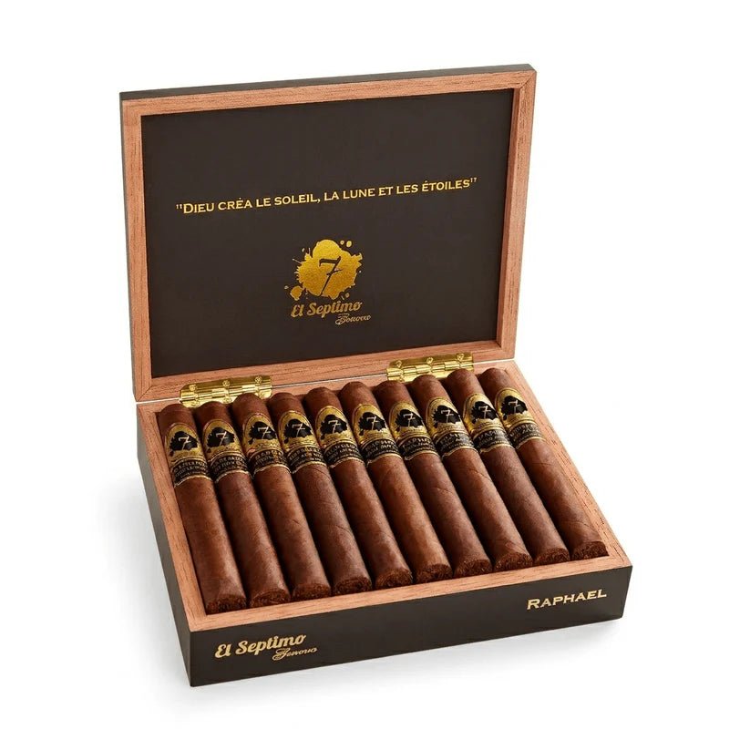 El Septimo Raphael Robusto Extra – costarikansk premiumcigarr, lagrad proprietär wrapper, medium-fyllig, ca 60–75 min