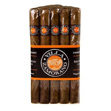 Bunt med Villa Zamorano Churchill från Honduras, mild till medium styrka, toner av kaffe, nötter och kakao.